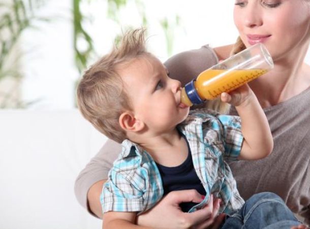 Χρήση μπιμπερό